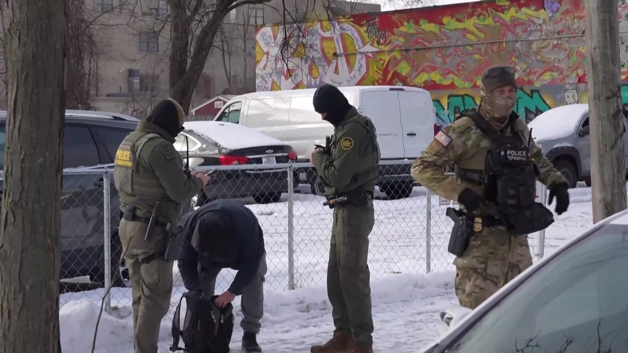 Wild Scenes in Minneapolis: ICE Makes Arrests as Crowds Honk & Protest
