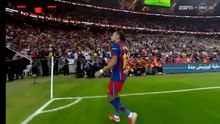 Barcelona 1 - 0 Real Madrid super cup Rahina goal 1st hslf