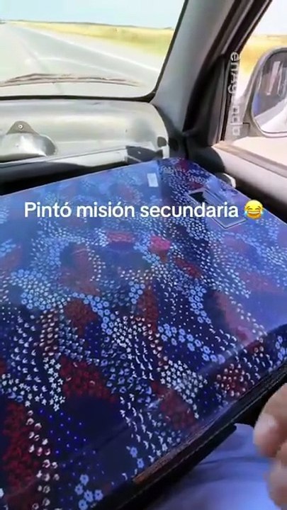 Video: el insólito motivo por el que dos amigos persiguieron a un micro por la ruta