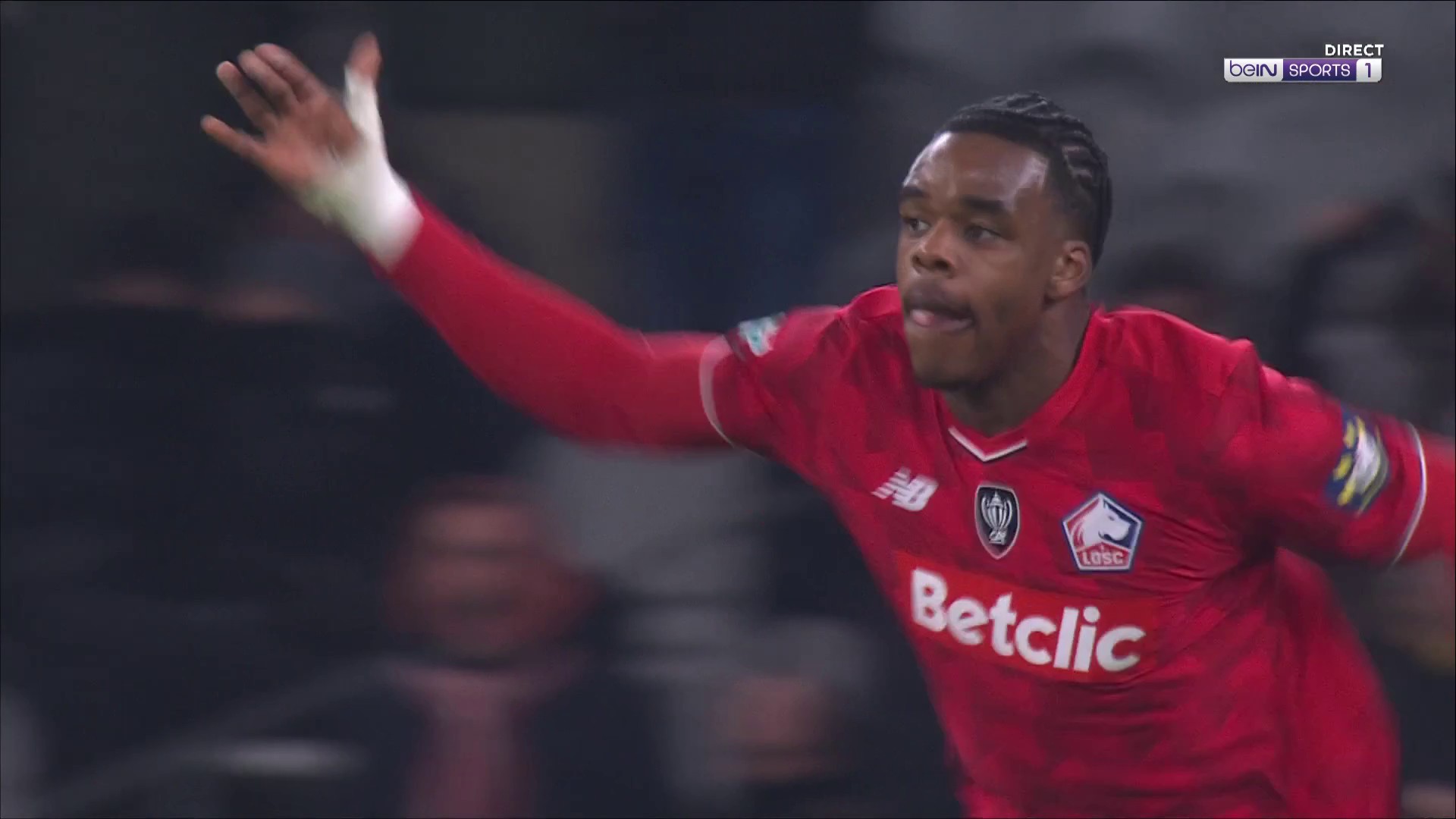 Coupe de France : Lille revient au score grâce à Ngoy