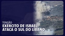 Exército israelense ataca o sul do Líbano após alerta de retirada
