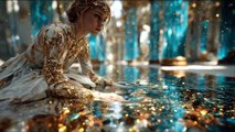 The Golden Sky Palace Ritual — Cinematic AI Fantasy Visual Journey