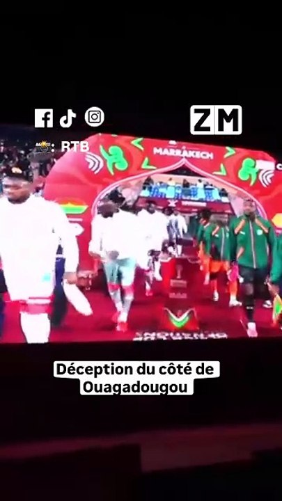 Deception des supporters burkinabes