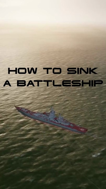 How to Sink a Battleship in DCS (2 minute tutorial) - Operation Battleshi*head #dcs #dcsworld