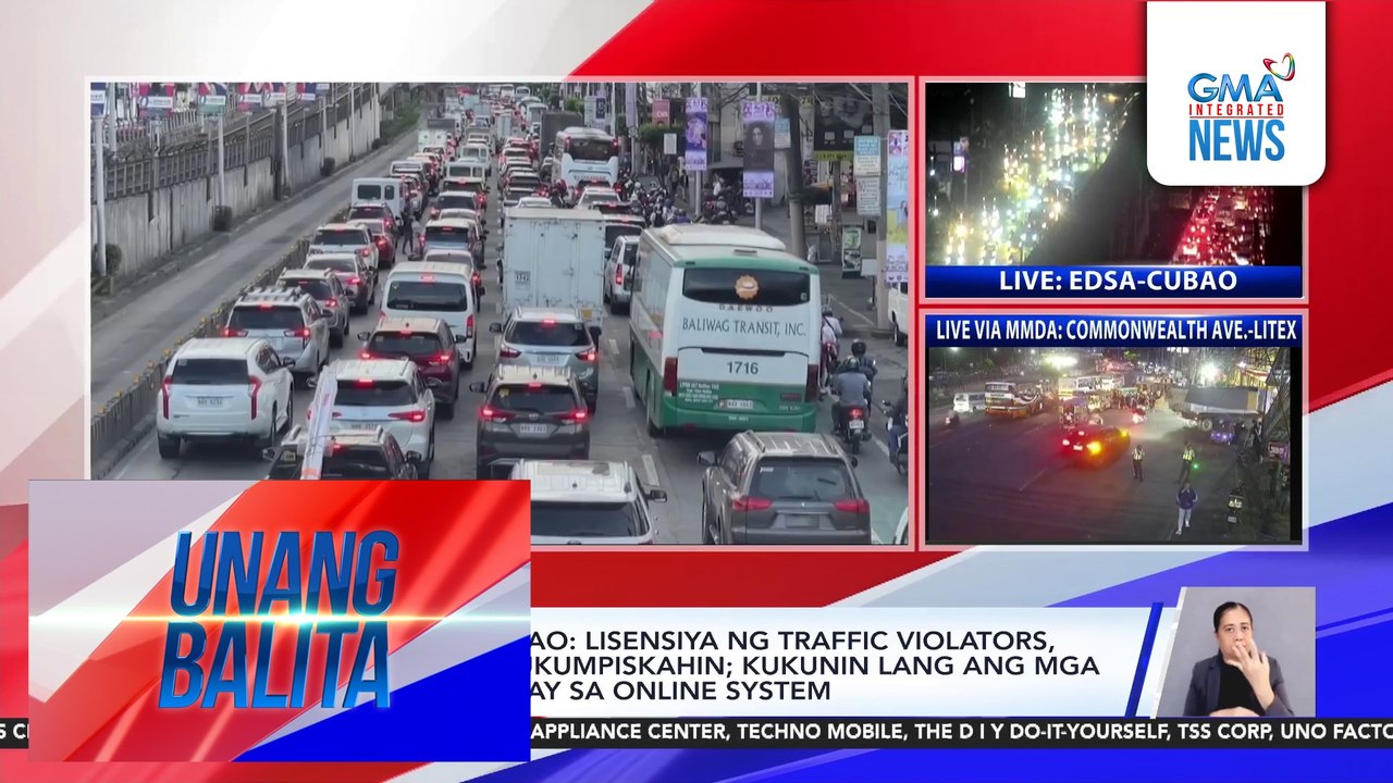 MMDA – Illegal turning at illegal parking, kabilang sa top 5 traffic violations noong 2025 | Unang Balita