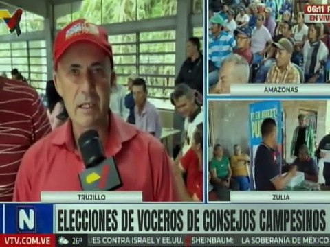 Desarrollan elecciones municipales de Consejos Campesinos en la pquia. Mendoza Fría en Trujillo