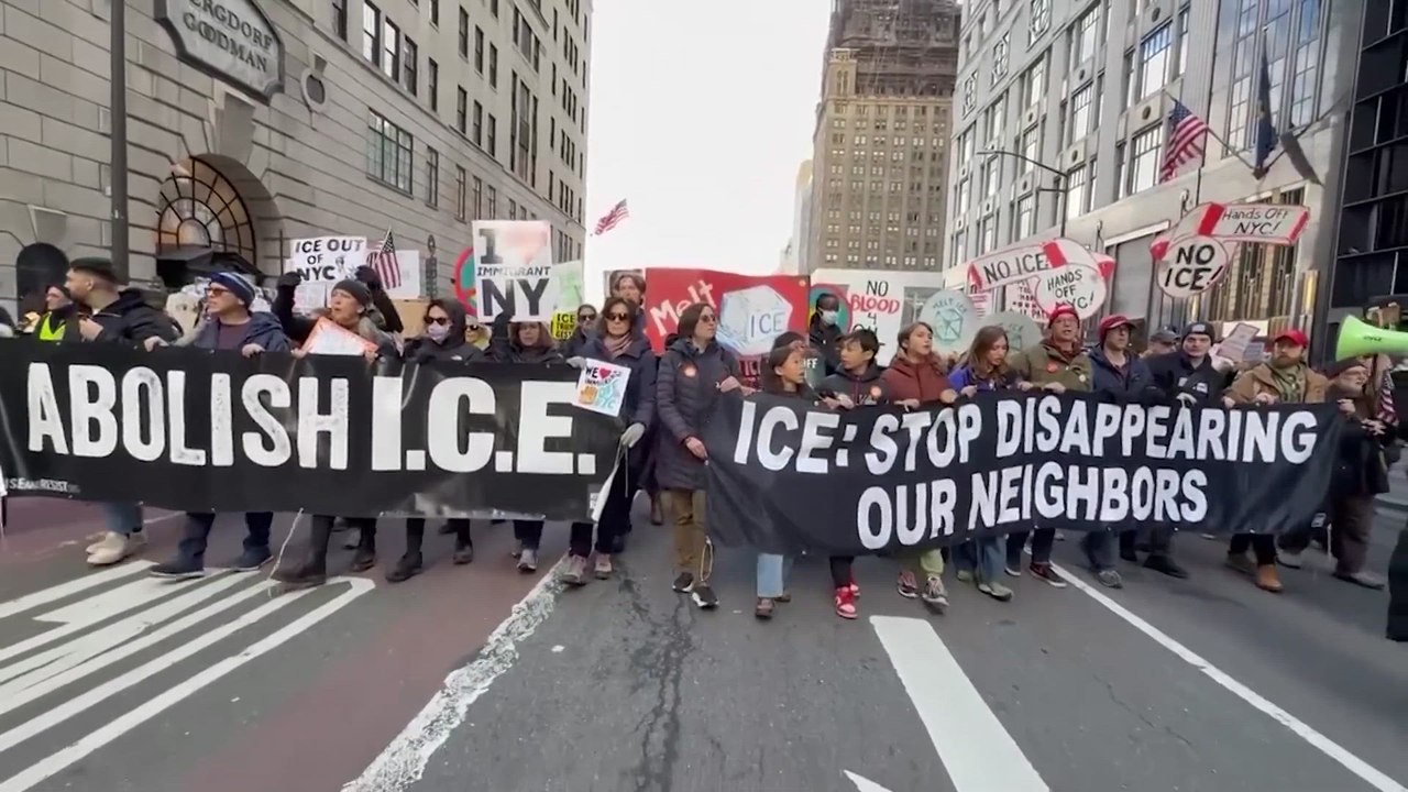 New York Marches Against Trump: Protests Over ICE Shooting and Venezuela Military Action