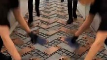 Epoxy floor crafted from iphone 17 pro max