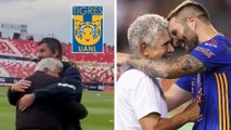 Gignac y Tuca Ferreti se reencuentran; así el emotivo momento de las 