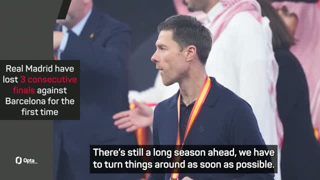 Real Madrid 'must turn things around' after Barcelona loss - Alonso