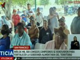 Más de mil 300 Consejos Campesinos elegidos en el Zulia para la defensa y soberanía nacional