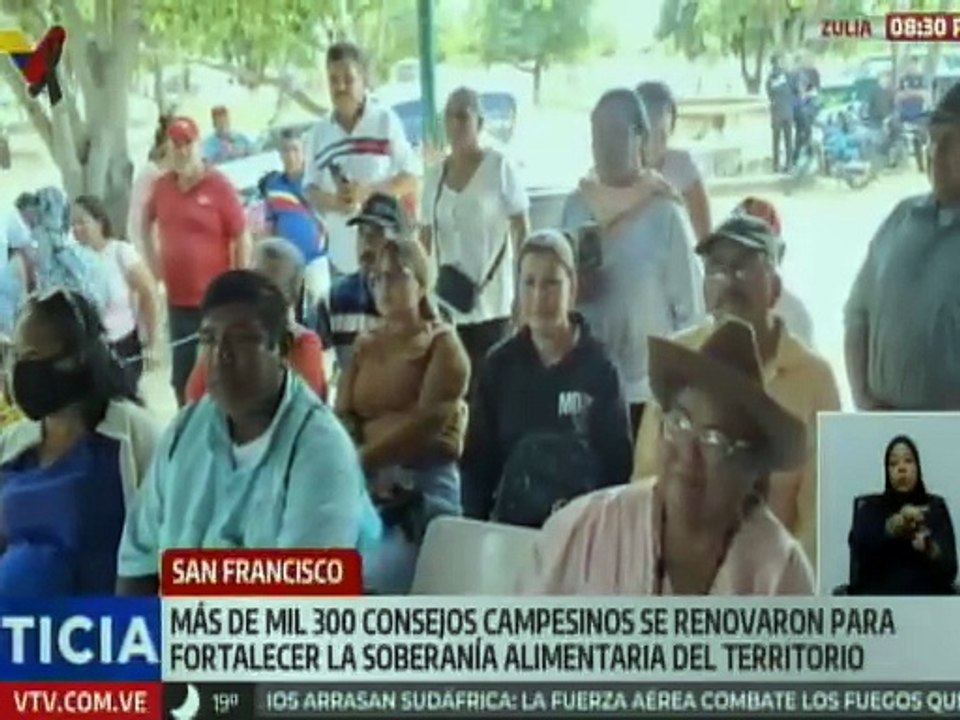 Más de mil 300 Consejos Campesinos elegidos en el Zulia para la defensa y soberanía nacional