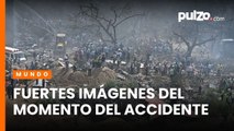 Trágico accidente aéreo en India dejó al menos 200 personas muertas | Pulzo