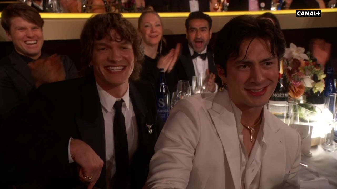 Connor Storrie et Hudson Williams de la série phénomène Heated Rivalry sont aux Golden Globes !