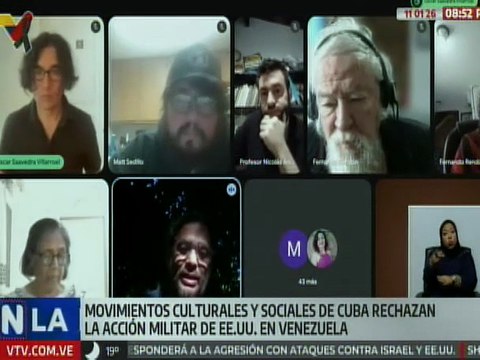 Poeta cubano Karel Alexei: Diversos movimientos sociales han condenado lo sucedido en Venezuela