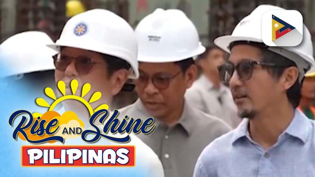 PBBM, ininspeksyon ang bagong gusaling ipapalit sa nasunog na gusali sa San Francisco High School sa Quezon City | ulat ni Kenneth Paciente