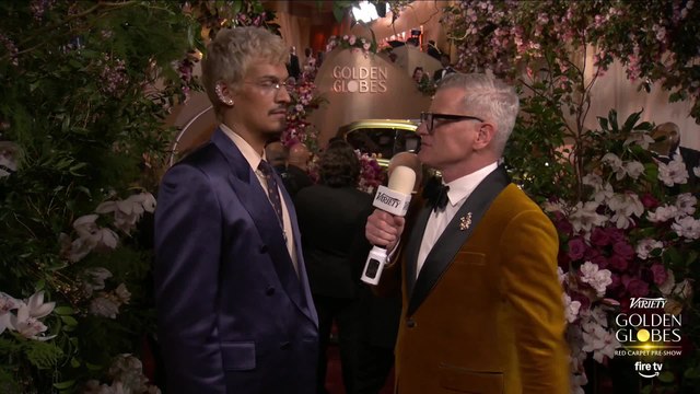 Omar Apollo on being at the Globes
