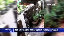 Polisi Tangkap Dua Pelaku Curanmor yang Tembak Warga di Palmerah | KOMPAS PAGI