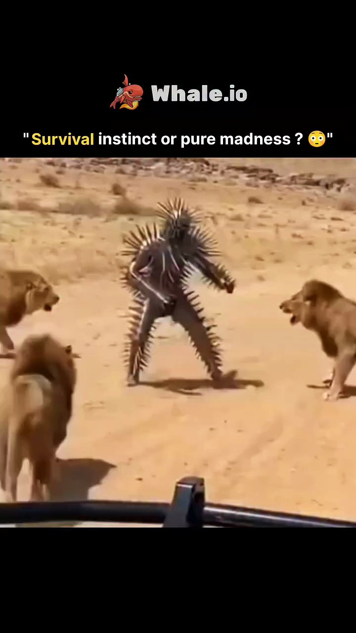 The post features a 10-second Al-generated jungle safari reel depicting a man wearing a metal co