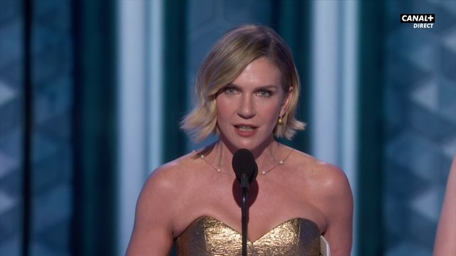 Rhea Seehorn, lauréate du Golden Globe de la meilleure actrice dans la série dramatique Pluribus