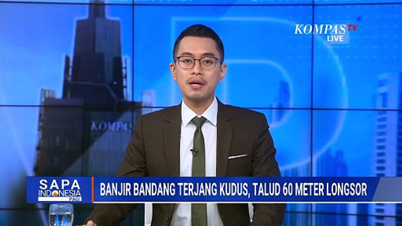 Talud Longsor & Mobil Hanyut, Banjir Bandang Rendam Desa Kedungsari Kudus | SAPA PAGI