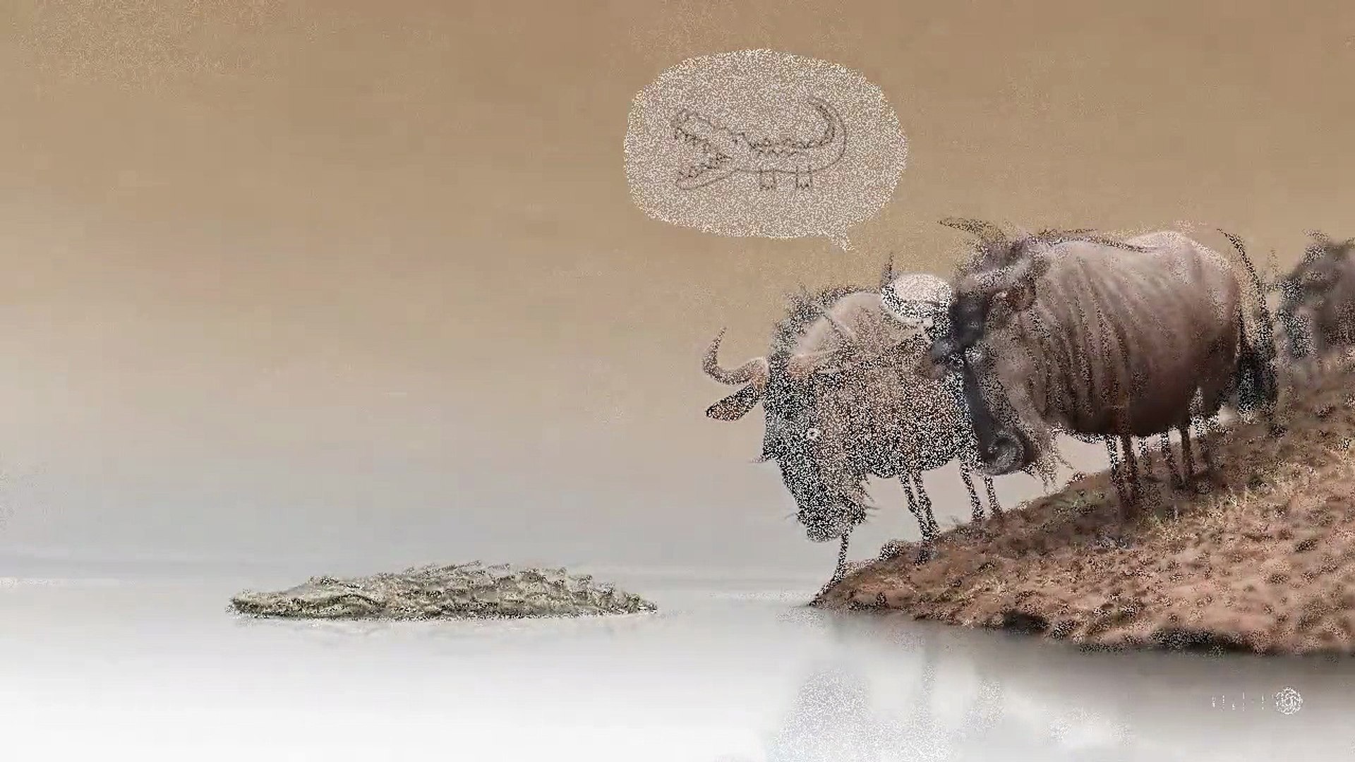 Is It a Log or a Crocodile? | The Cow’s Dilemma by the River