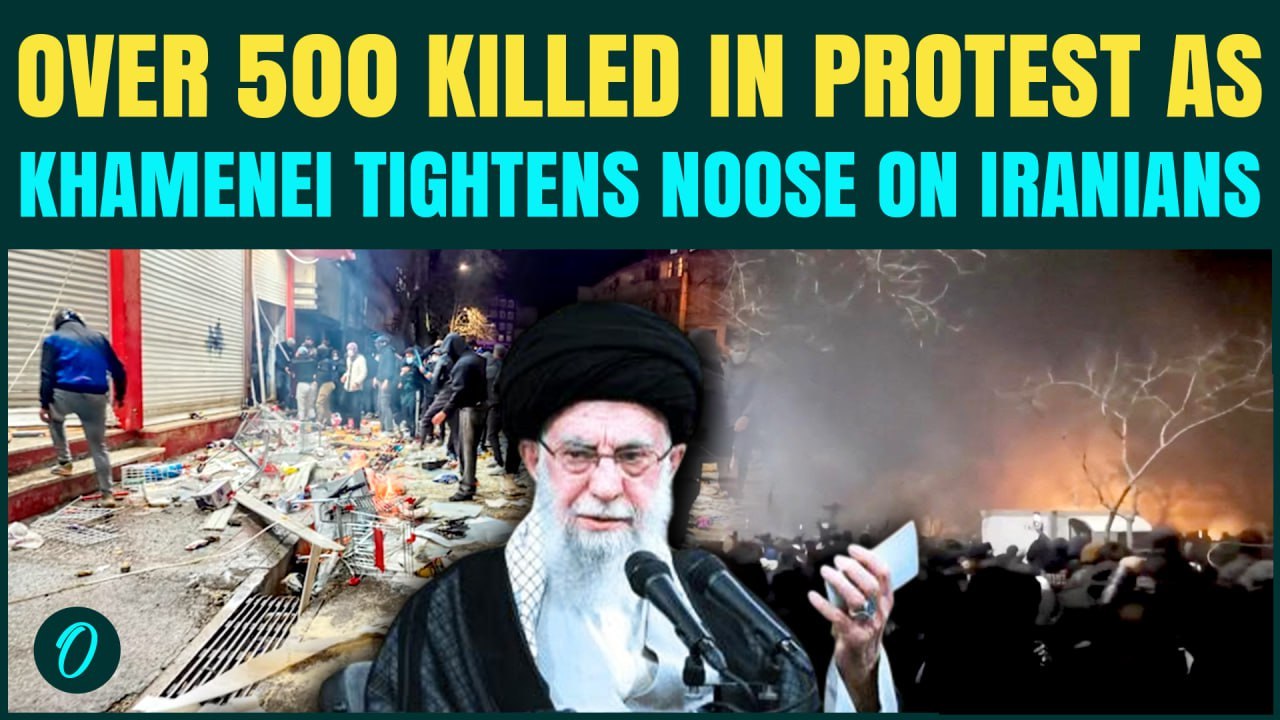Iran BREAKING: Over Iranians 500 KILLED in Khamenei’s BRUTAL Crackdown | Trump Ready to Strike?