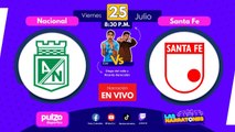 🟢🔴EN VIVO: Nacional vs Santa Fe HOY – Fecha 4 Liga BetPlay II 2025 | Pulzo Deportes