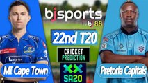 SA20 2025-26 | Pretoria Capitals vs MI Cape Town 22nd T20 Match Preview |