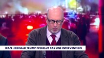 La chronique internationale : Iran, Donald Trump n'exclut pas une intervention