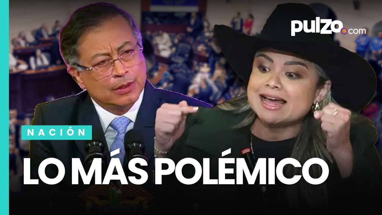 Pelea con Petro en instalación del Congreso: discurso del presidente, de oposición y de Lina Garrido