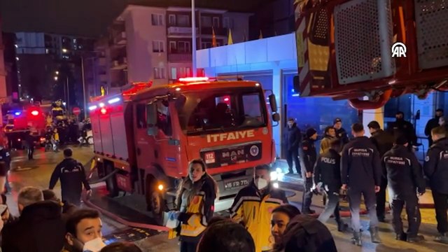 Bursa'da bir otelde çıkan yangında 8 kişi dumandan etkilendi