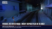 Jusqu'à 50cm de neige dans les Vosges, un épisode inédit depuis plus de 10 ans
