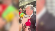 Laporta se emociona hablando de Araújo tras el título de la Supercopa