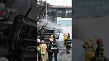 Videos de tragedia en #méxico por explosión de pipa de gas en #Iztapalapa | Pulzo