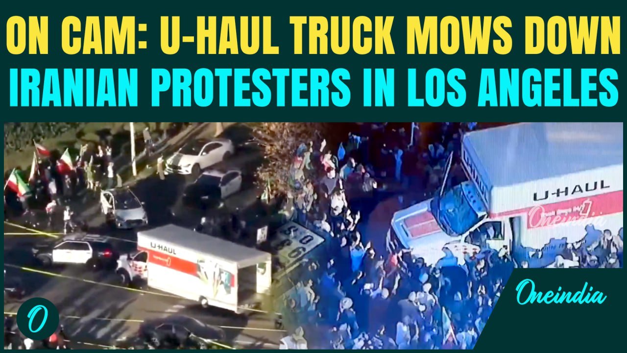 BREAKING: Truck RAMS INTO Iranian Protesters in Los Angeles, Several Injured; FBI Probe Terror Links