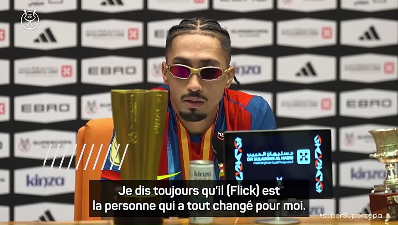 Raphinha : "Avant Flick, j'avais déjà un pied dehors"