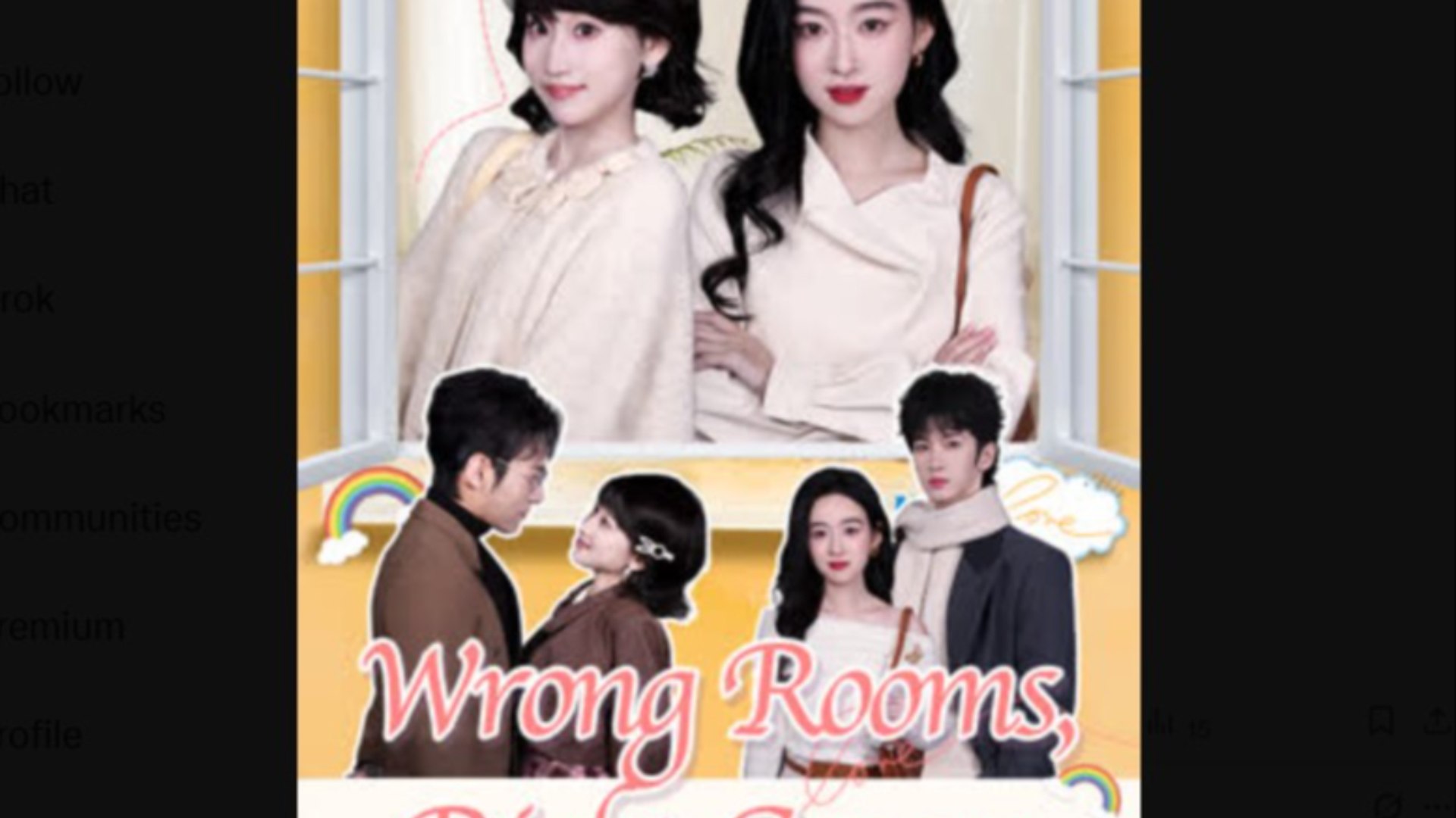 ⁣Wrong Rooms Right Grooms Chinese Drama  - Full Movies English Sub