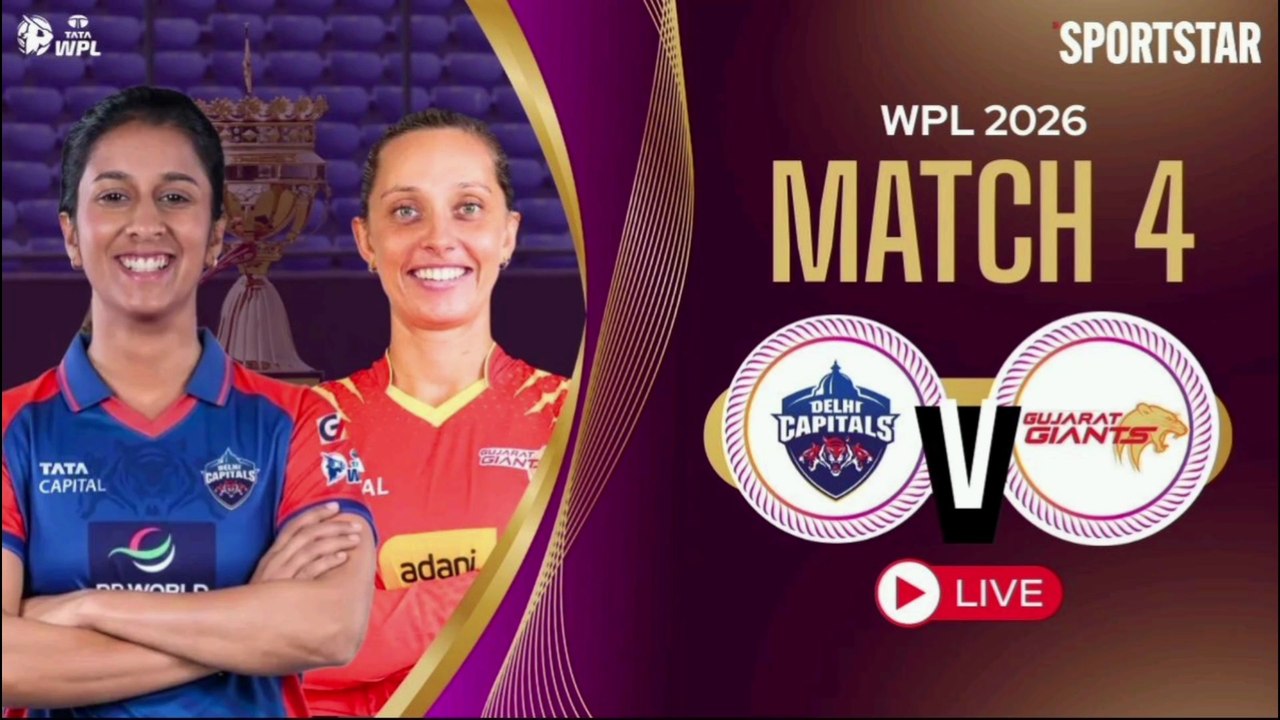 Highlights: Match 4, Delhi Capitals vs Gujarat Giants, WPL 2026