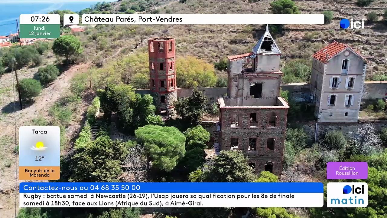 12/01/2026 - ici matin par ici Roussillon en vidéo