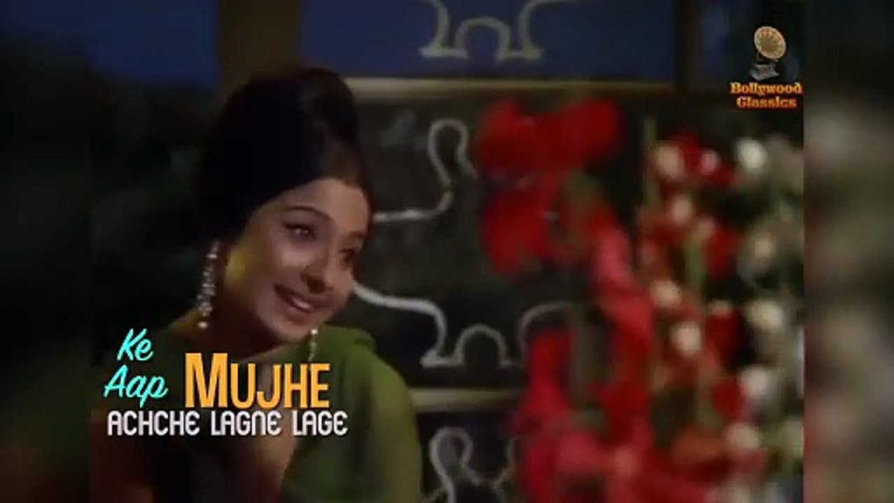 Aap Mujhe Achche Lagne Lage - Lyrical | Jeene Ki Raah | Jeetendra & Tanuja | Lata Mangeshkar Hits