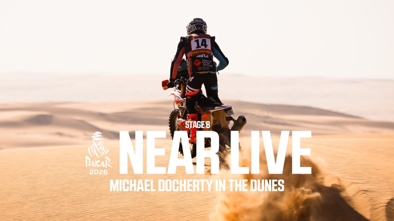 Micheal Docherty in the dunes