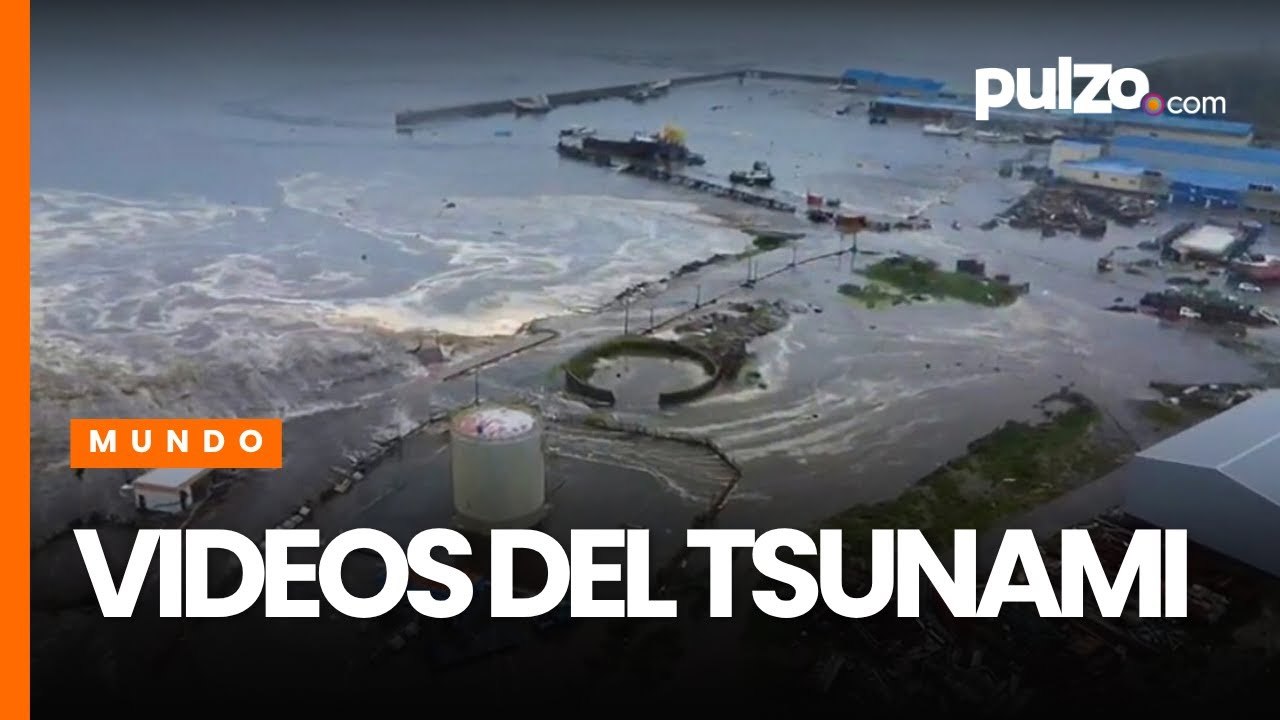 Videos del terremoto y tsunami en Rusia y Japón: emergencia puso en alerta a varios países del mundo