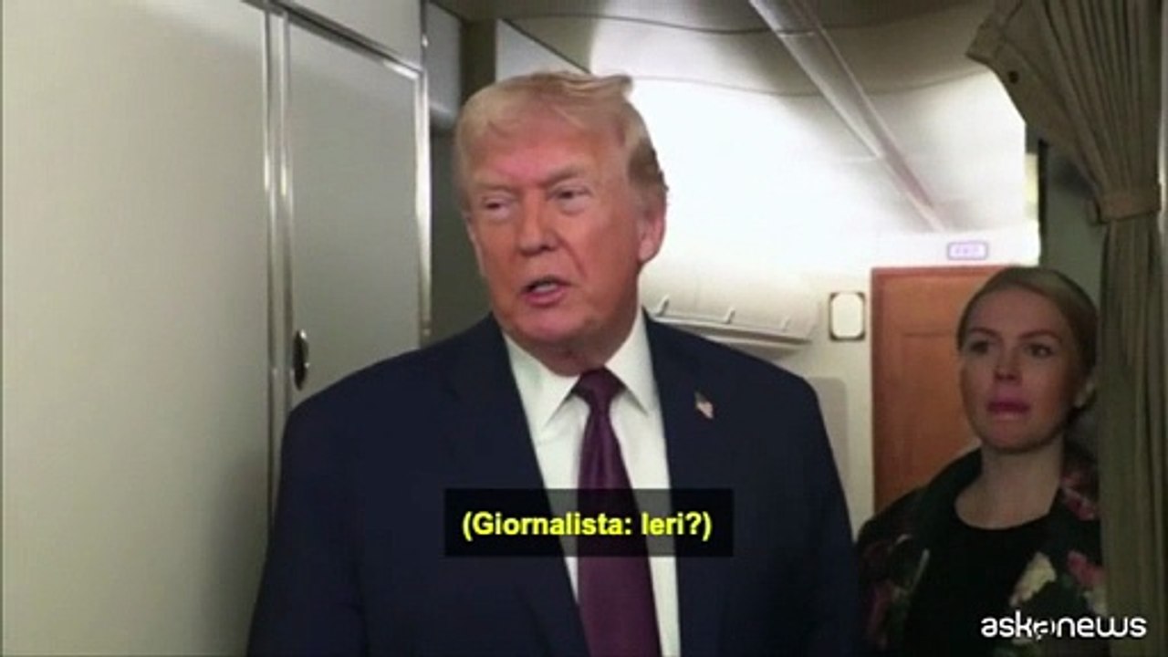 Trump dopo minacce di un'azione militare: l'Iran vuole negoziare