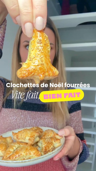 Clochettes feuilletés fourrées