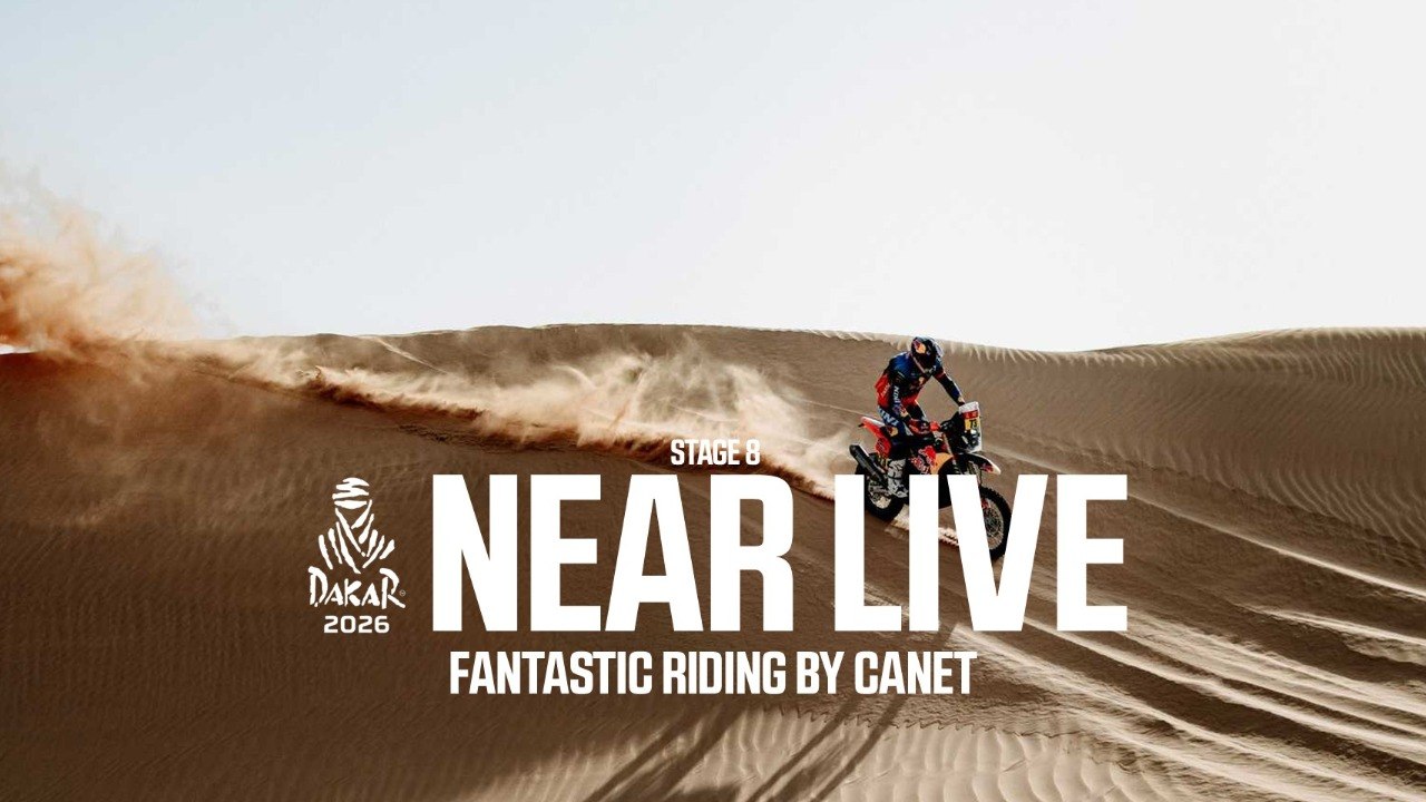 Fantastic riding by Canet
