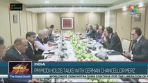India: PM Modi holds talks with German Chancellor Merz