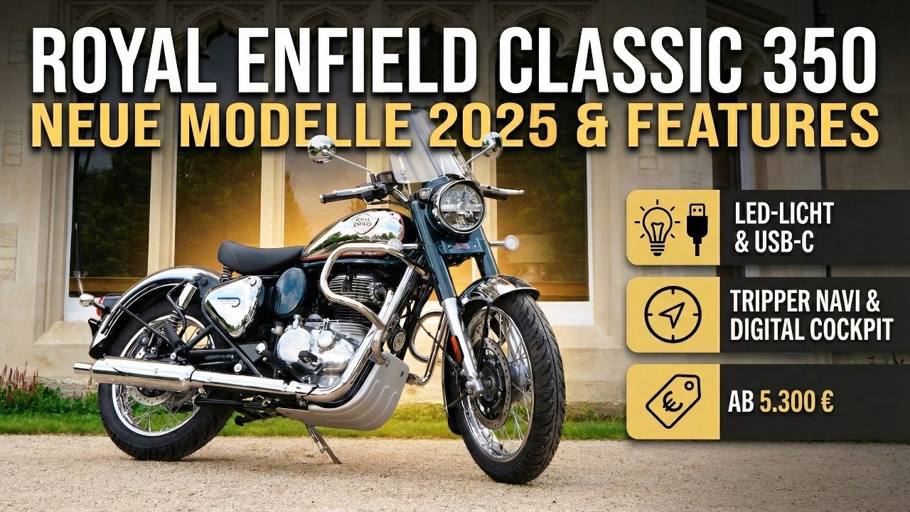Classic 350 (2025) im Überblick: Technik, Design & Preis