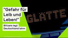 Unwetter-Alarm am 12.01.2026: "Gefahr für Leib und Leben!" Blitzeis legt Deutschland lahm