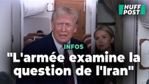 L’Iran reçoit un coup de pression de Trump, alors que la contestation dans le pays ne faiblit pas